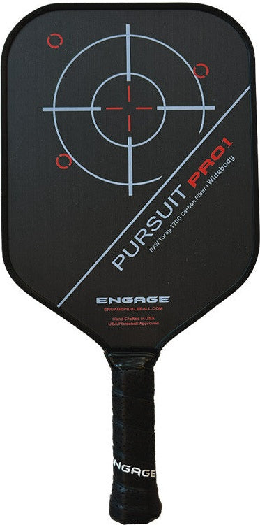 Engage Pursuit Pro1 Widebody Pickleball Paddle - Fierce Red