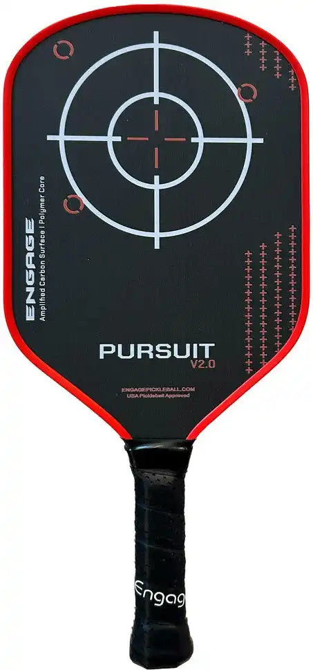 Engage Pursuit V2.0 Pickleball Paddle - Crimson Red - out of Stock