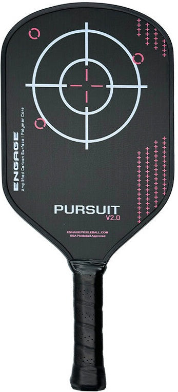Engage Pursuit V2.0 Pickleball Paddle - Pink Blaze