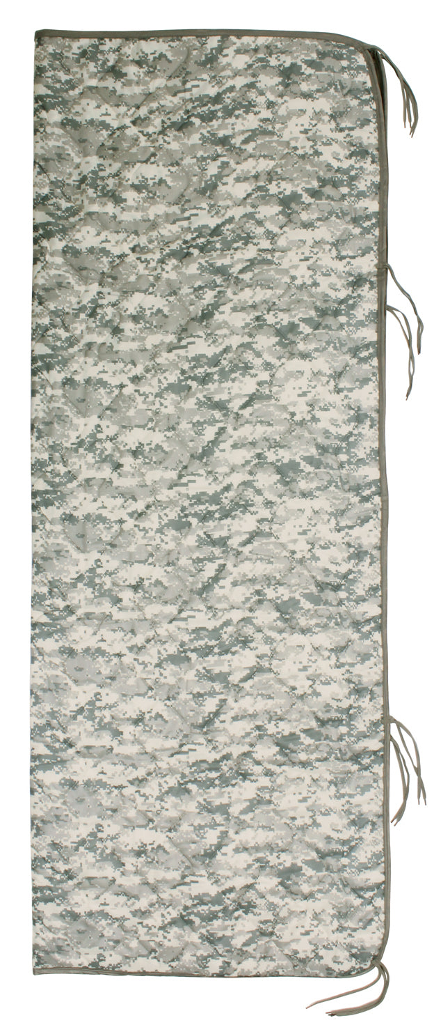 Enhanced G.i. Type Rip-stop Poncho Liner with Zipper