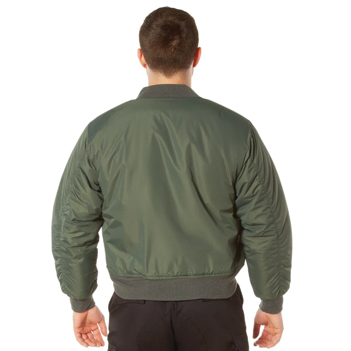 Enhanced Nylon Ma-1 Flight Jacket