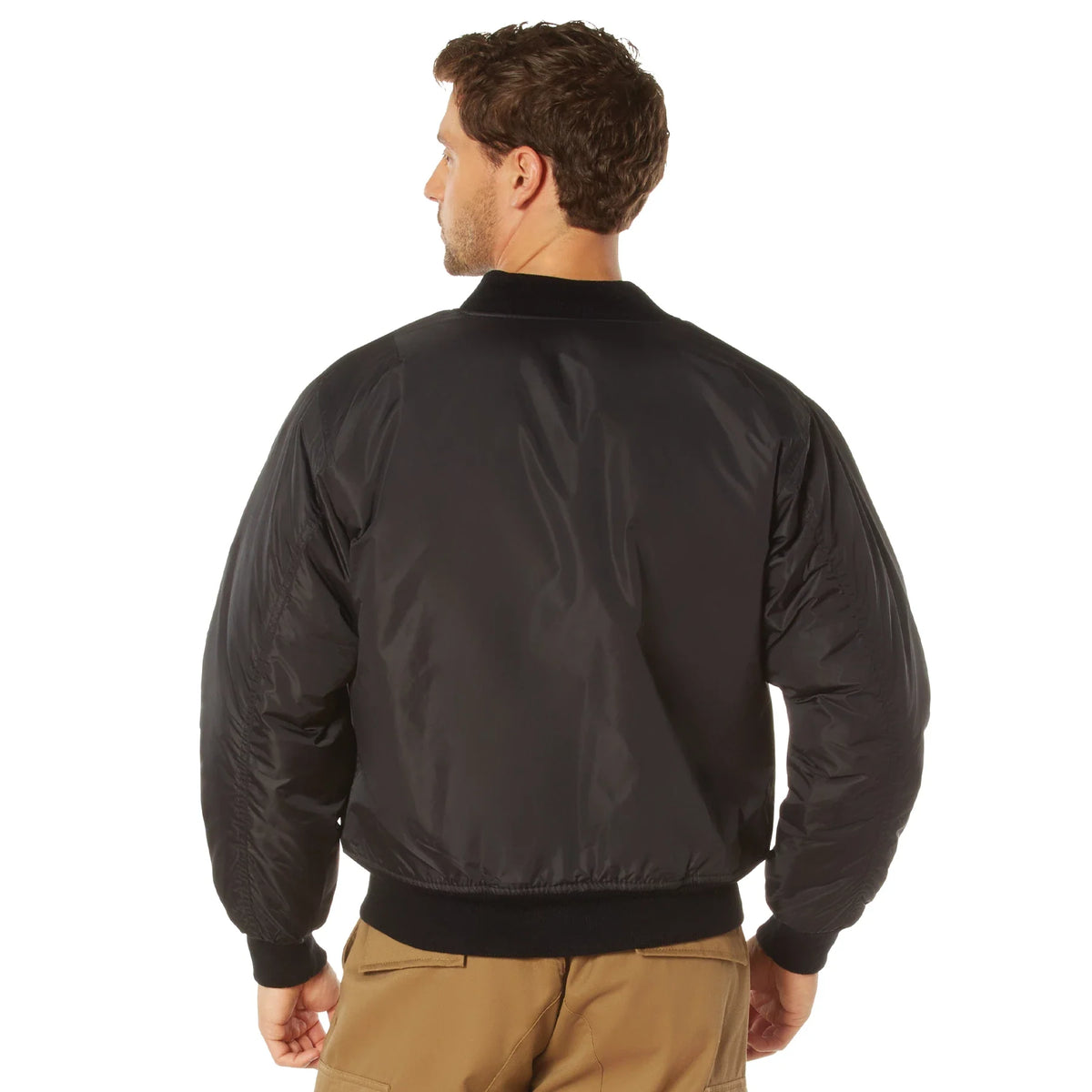 Enhanced Nylon Ma-1 Flight Jacket