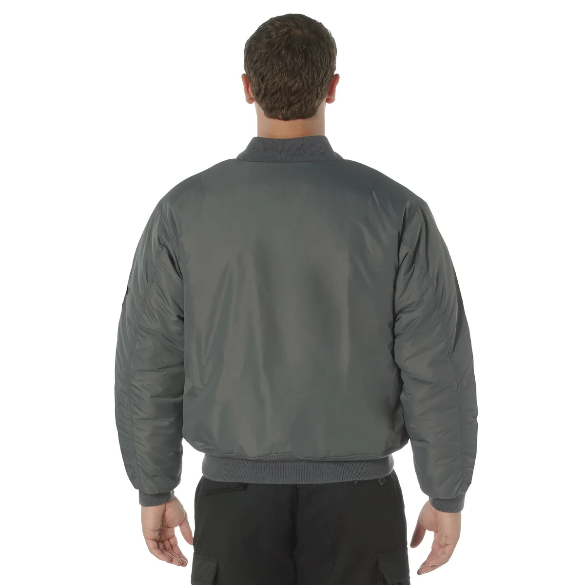 Enhanced Nylon Ma-1 Flight Jacket
