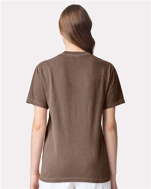 Espresso Garment-Dyed Heavyweight Pocket T-Shirt - 6030