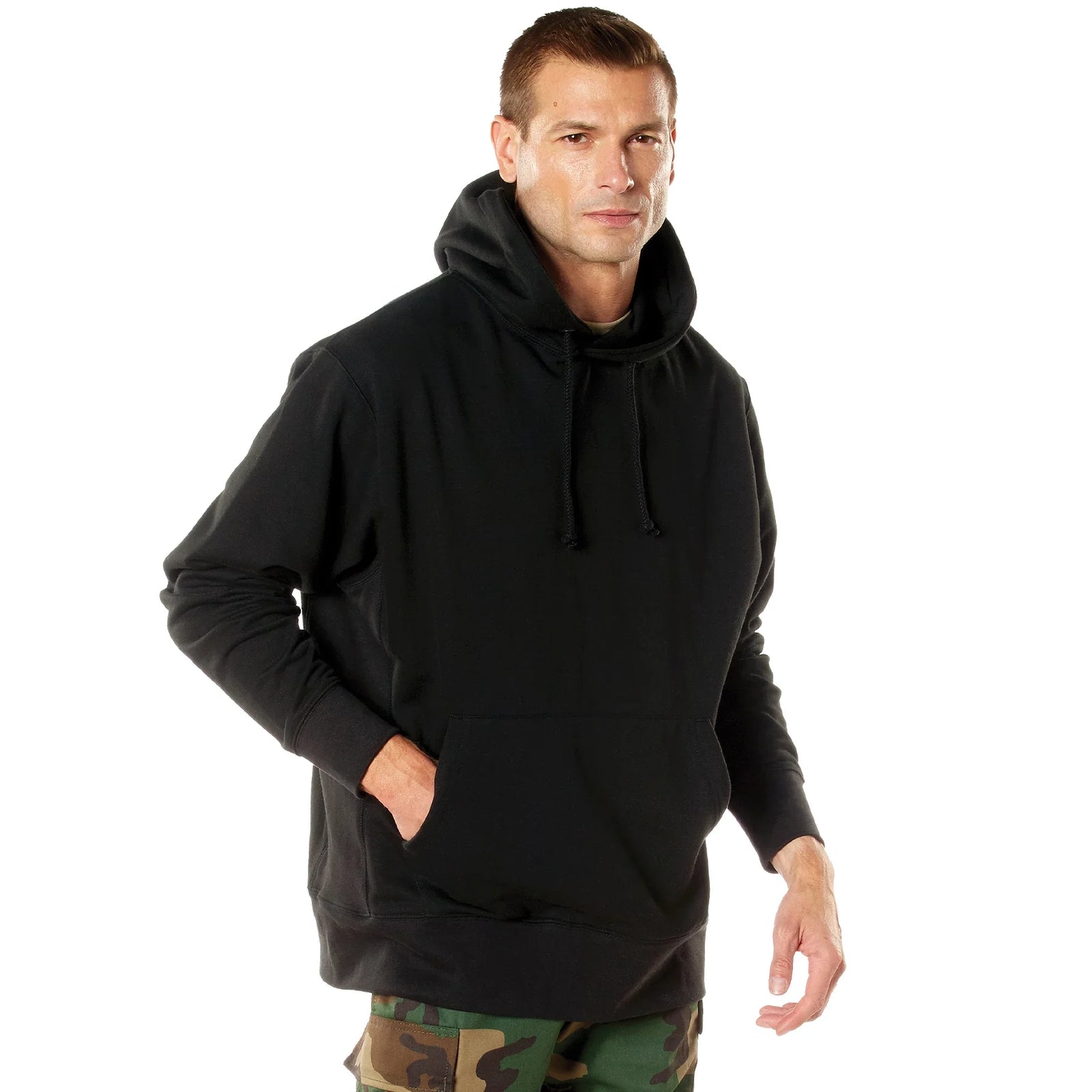 Every Day Pullover Hooded Sweatshirt - Black / s