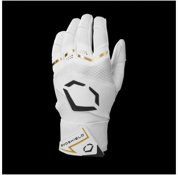 Evoshield Adult Carbyne Batting Gloves with Strap Wb5746501 - Team White