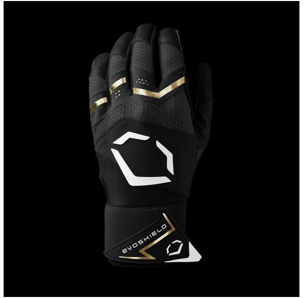 Evoshield Adult Carbyne Batting Gloves with Strap Wb5746502 - Black