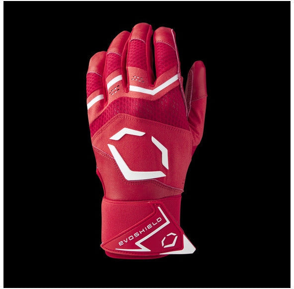Evoshield Adult Carbyne Batting Gloves with Strap Wb5746506 - Scarlet