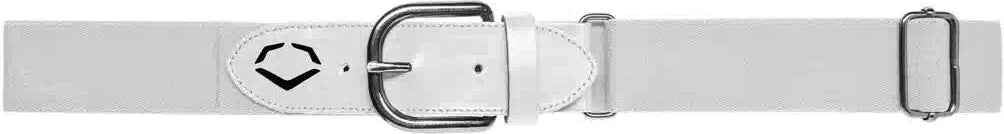 Evoshield Adult Elastic Game Belt Wb6037111 - Team White - Osfm