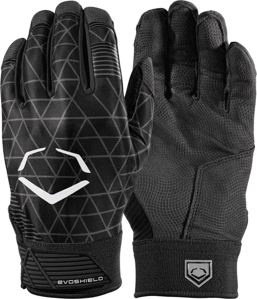 Evoshield Adult Evocharge Protective Batting Gloves - Black