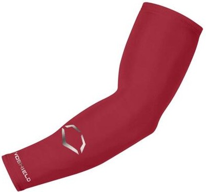 Evoshield Adult Solid Compression Arm Sleeve Wb6001205 - Scarlet