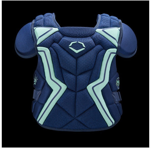 Evoshield Austin Wells Stmnt-srz Baseball Catcher’s Chest Protector Wb5781303 - Navy Mint