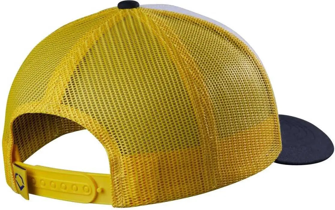 Evoshield Bananas 112 Trucker Snapback Tricolor - White Yellow Navy - one Size Fits Most