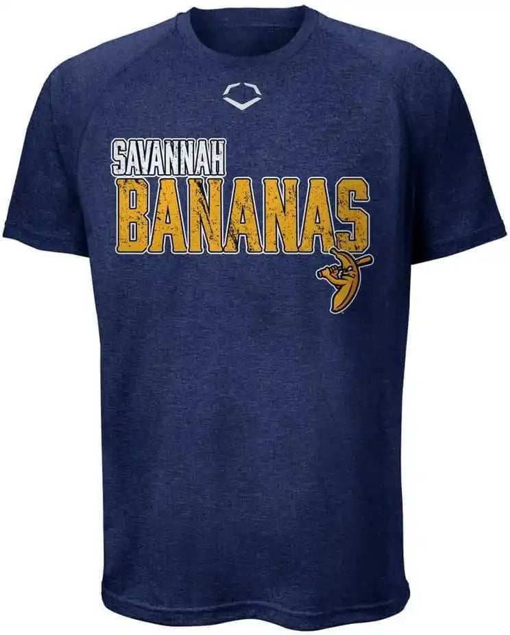 Evoshield Bananas Tech Youth Tee - Navy Healther