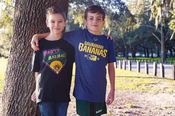 Evoshield Bananas Tech Youth Tee - Navy Healther