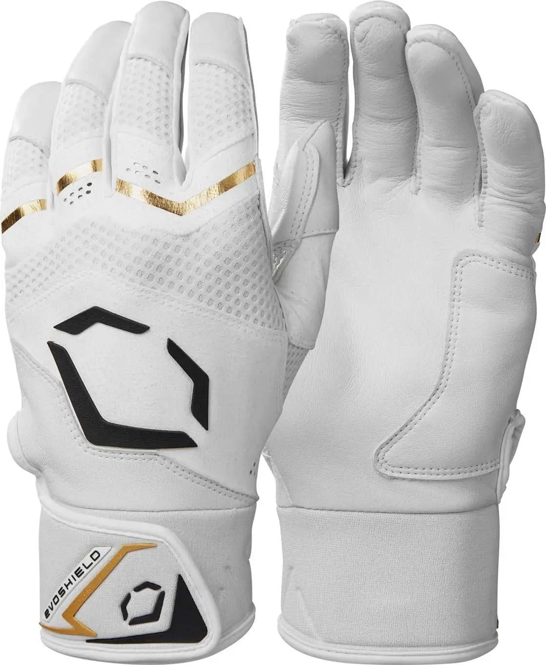 Evoshield Carbyne Youth Batting Glove - Team White