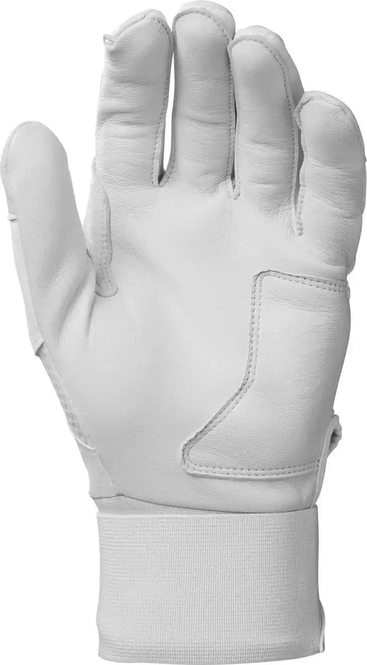 Evoshield Carbyne Youth Batting Glove with Strap - Team White