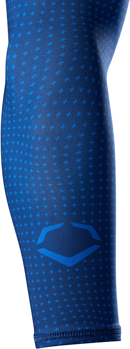 Evoshield Droplets Navy Blue Arm Sleeve - Team - Youth