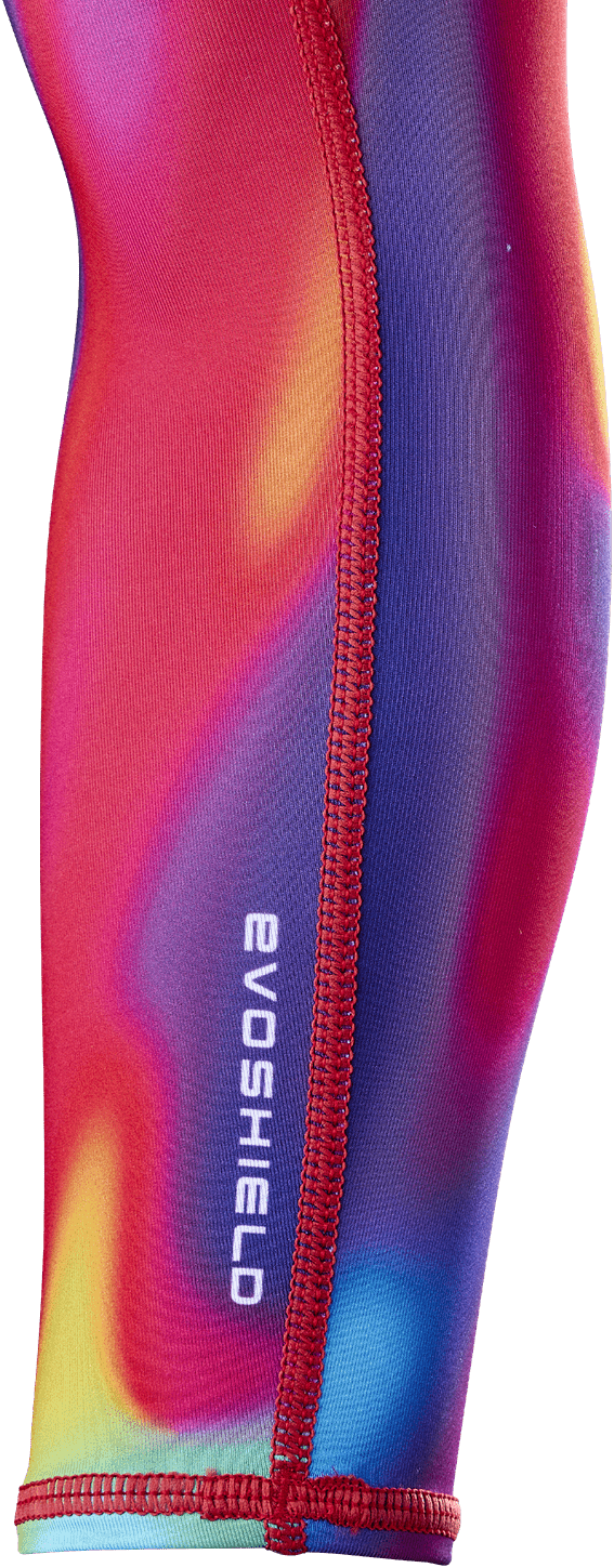 Evoshield Evo Heatmap Cool Sub Armsleeve - Purple - Youth