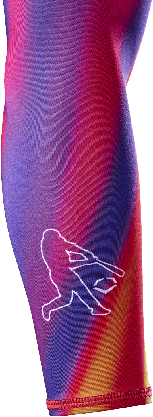 Evoshield Evo Heatmap Cool Sub Armsleeve - Purple - Youth