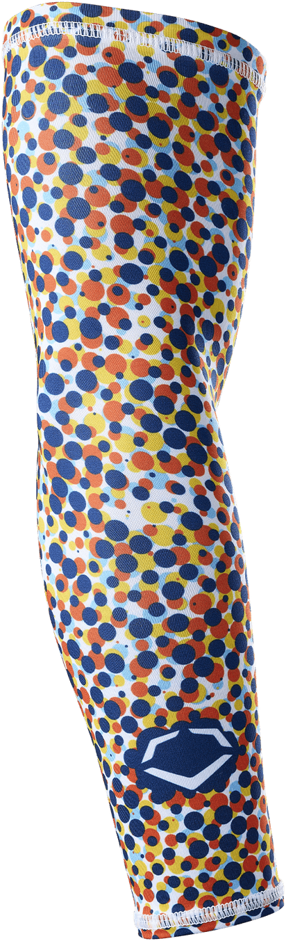 Evoshield Evo Inkjet Orange Sub Armsleeve - Youth
