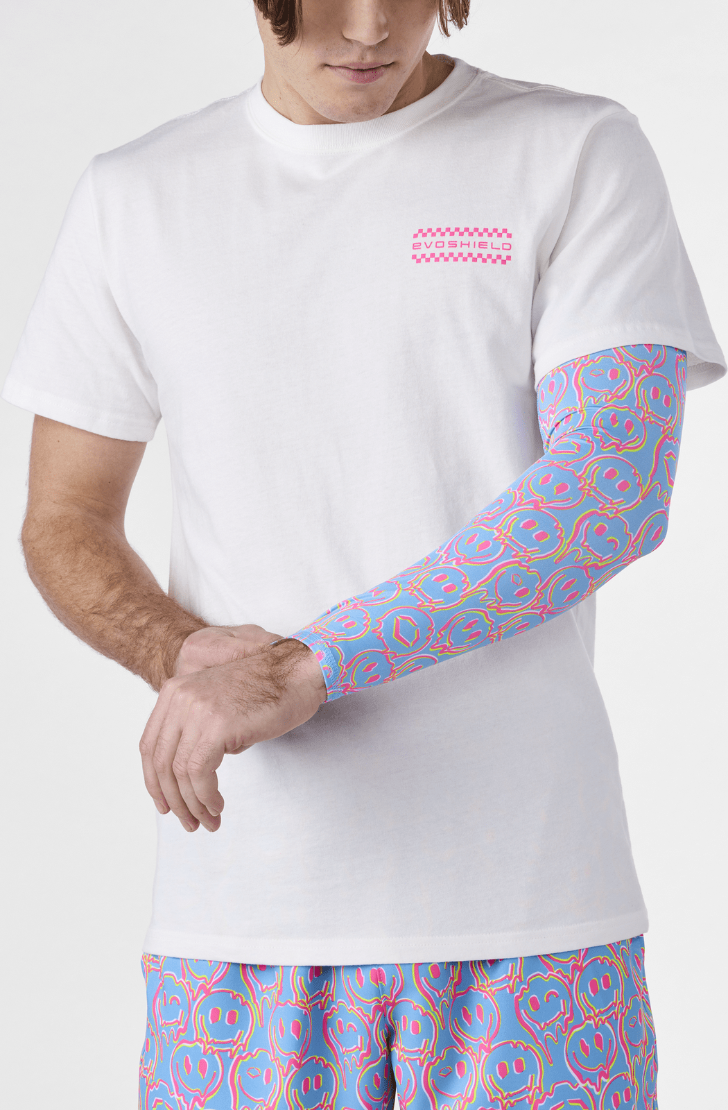 Evoshield Happy Melt Victory Blue Arm Sleeve - Youth