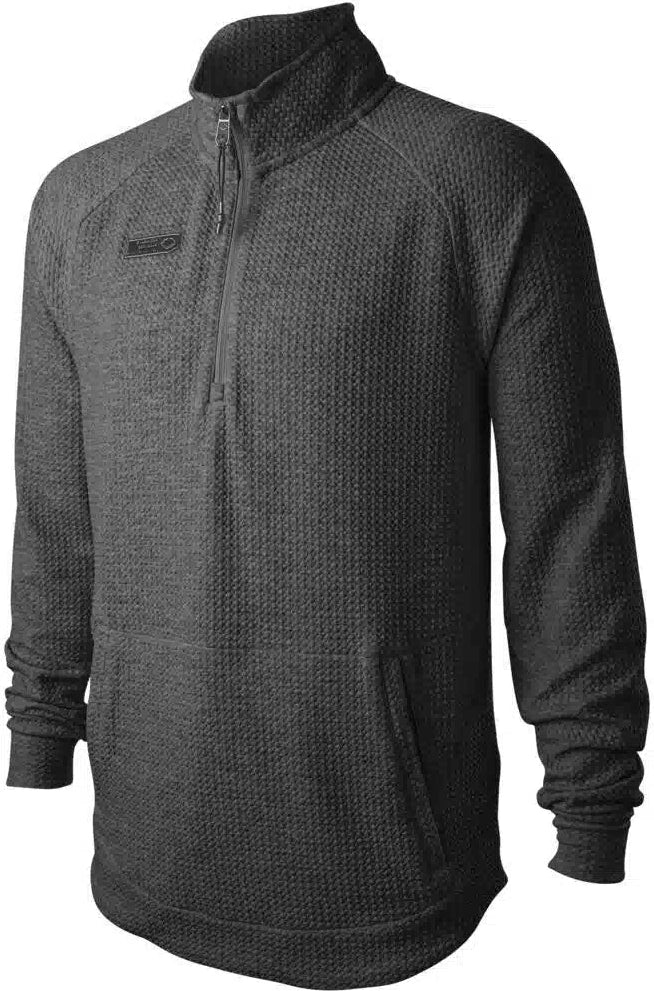 Evoshield Men’s 1/2 Zip Jacquard Pullover Wb6039901 - Black