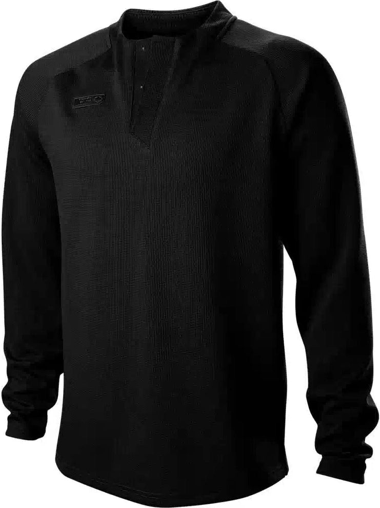 Evoshield Men’s 6-4-3 Henley Shirt Wb6039801 - Black