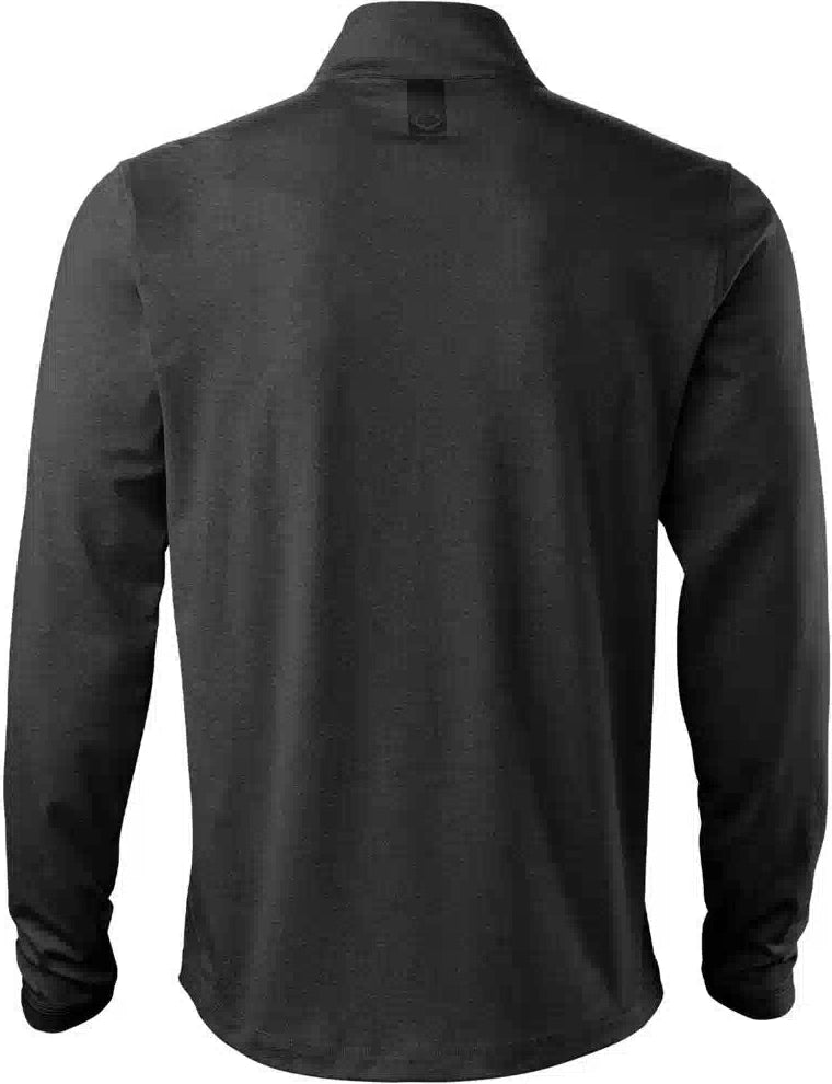 Evoshield Men’s Daybreak Lightweight 1/4 Zip Pullover Top Wb6073201 - Black Heather