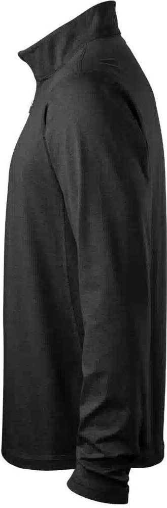 Evoshield Men’s Daybreak Lightweight 1/4 Zip Pullover Top Wb6073201 - Black Heather