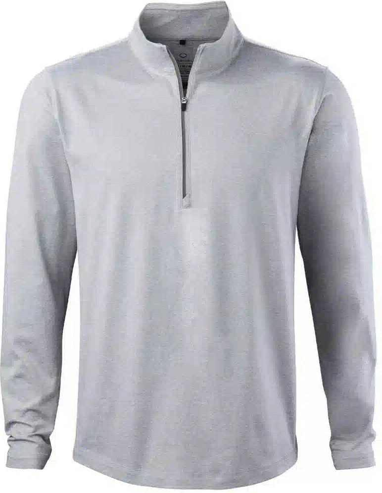 Evoshield Men’s Daybreak Lightweight 1/4 Zip Pullover Top Wb6073202 - Light Gray Heather