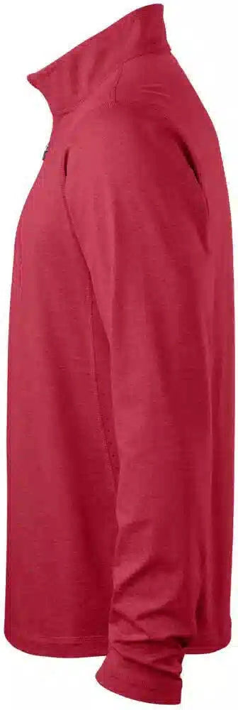 Evoshield Men’s Daybreak Lightweight 1/4 Zip Pullover Top Wb6073205 - Scarlet Heather