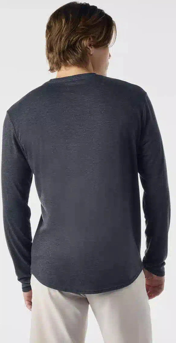 Evoshield Men’s Essential Long Sleeve Tee Wb6078001 - Black Heather