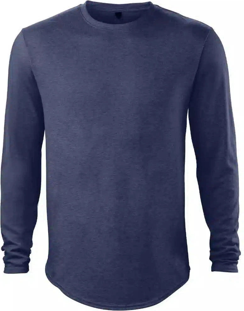 Evoshield Men’s Essential Long Sleeve Tee Wb6078003 - Navy Heather