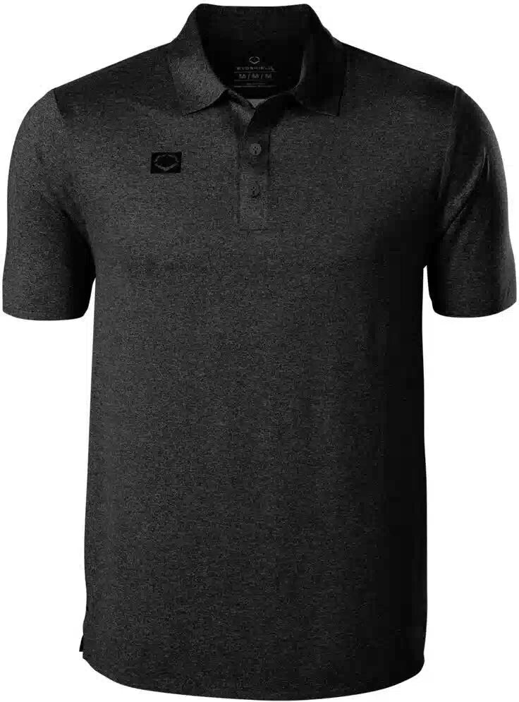 Evoshield Men’s Exec Polo Short Sleeve Shirt Wb6047501 - Black Heather