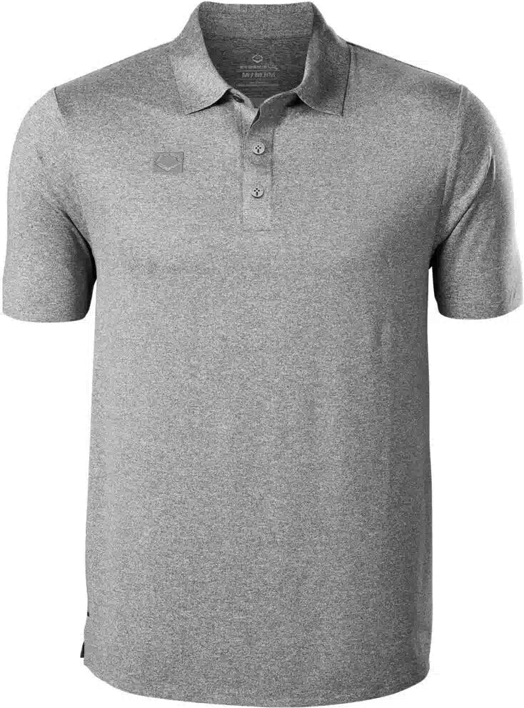 Evoshield Men’s Exec Polo Short Sleeve Shirt Wb6047502 - Light Gray Heather