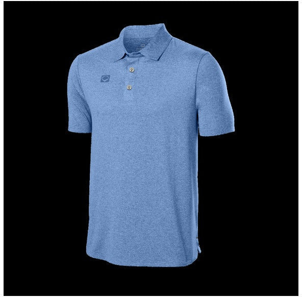 Evoshield Men’s Exec Polo Short Sleeve Shirt Wb6047508 - Victory Blue Heather