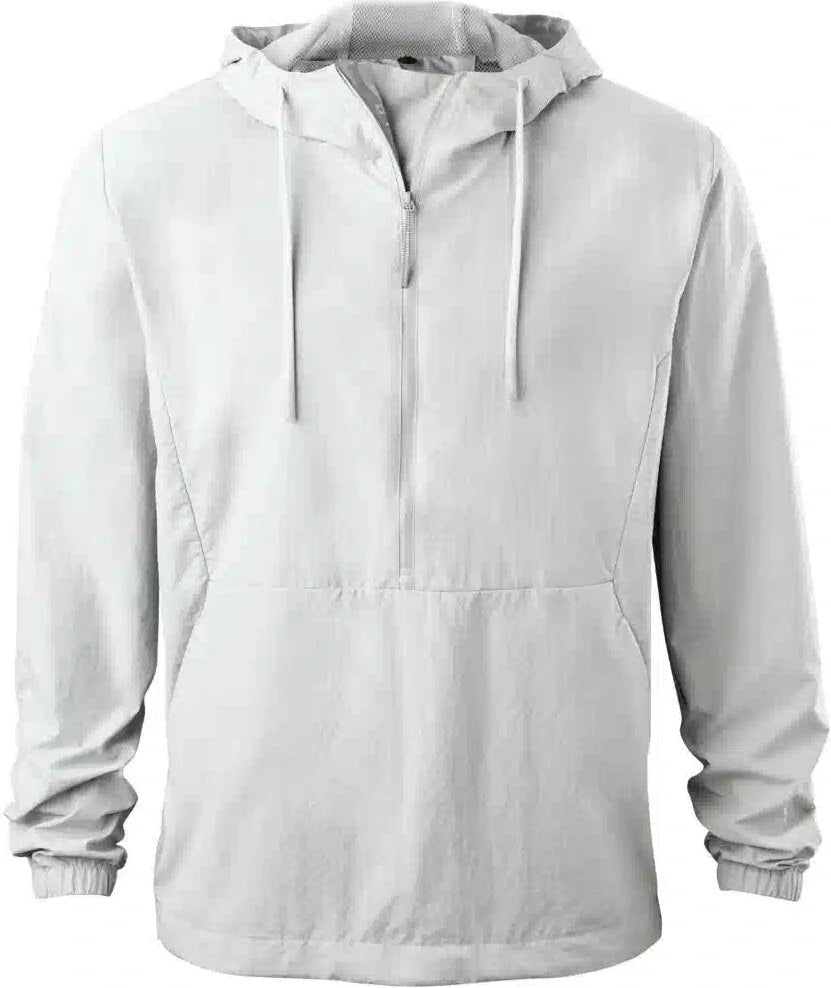 Evoshield Men’s Half Zip Shell Jacket Wb6047102 - Light Gray