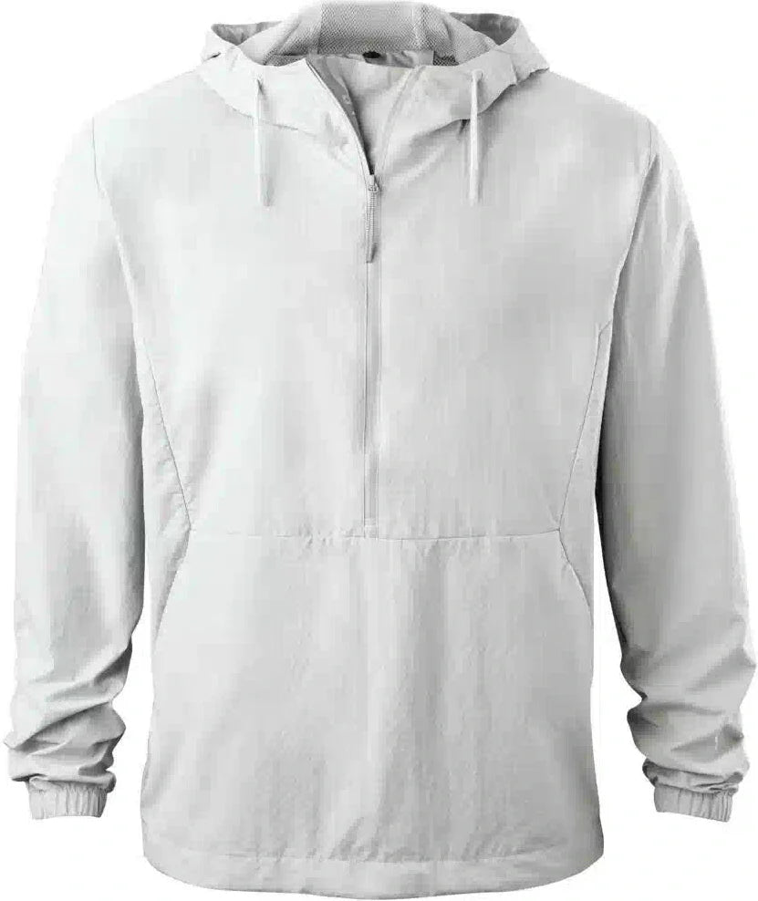 Evoshield Men’s Half Zip Shell Jacket Wb6047102 - Light Gray