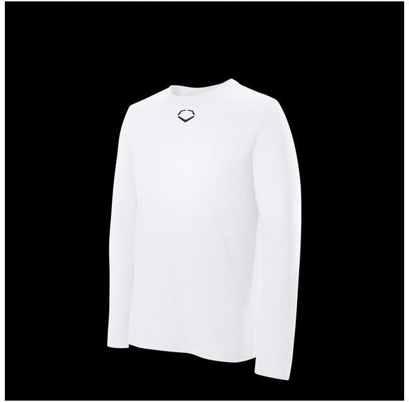 Evoshield Men’s Heather Long Sleeve Tee Wtv1001tw - Team White