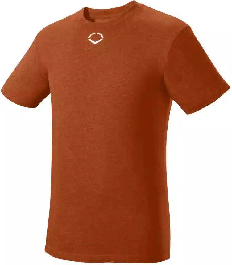 Evoshield Men’s Heather Short Sleeve Tee Wtv100203 - Texas Orange
