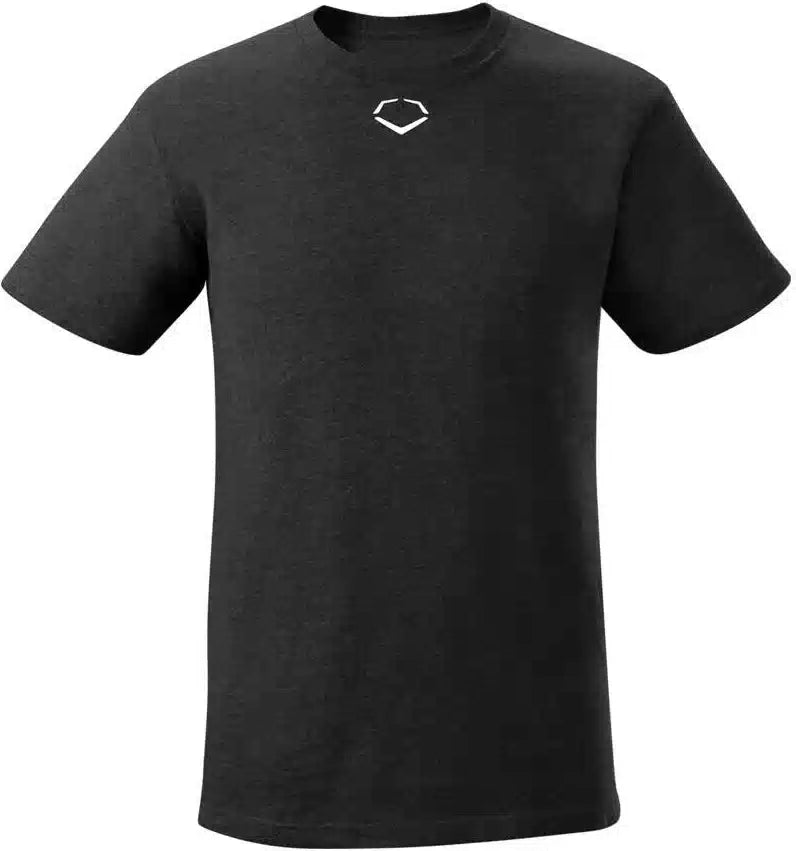 Evoshield Men’s Heather Short Sleeve Tee Wtv1002bl - Black