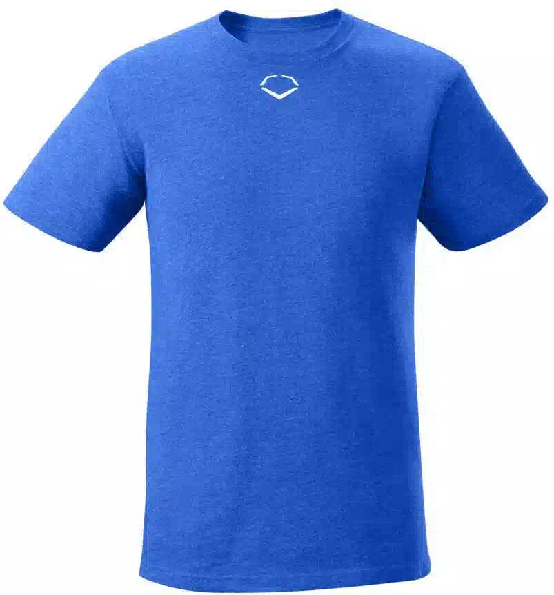 Evoshield Men’s Heather Short Sleeve Tee Wtv1002ro - Royal