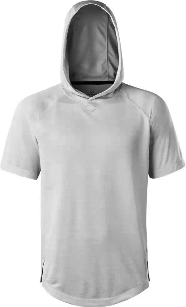 Evoshield Men’s Lightweight Short Sleeve Hoodie 2.0 Wb6040002 - Gray Heather