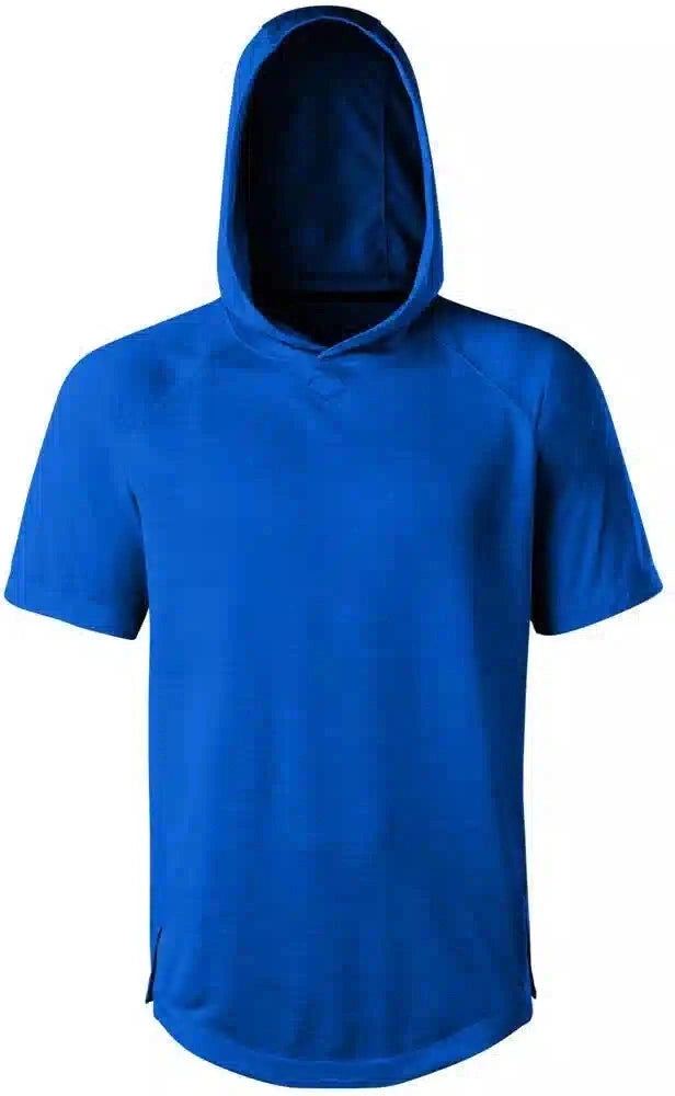 Evoshield Men’s Lightweight Short Sleeve Hoodie 2.0 Wb6040004 - Royal Heather