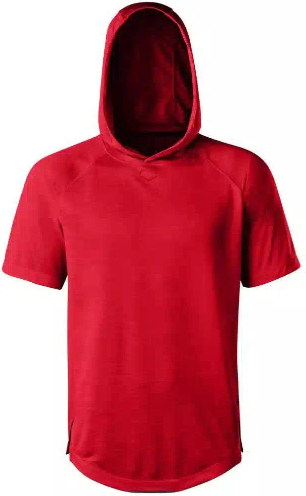 Evoshield Men’s Lightweight Short Sleeve Hoodie 2.0 Wb6040005 - Scarlet Heather