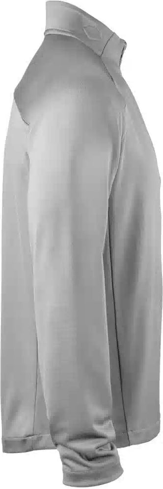 Evoshield Men’s Midweight Quarter Zip Pullover Top Wb6047602 - Light Gray