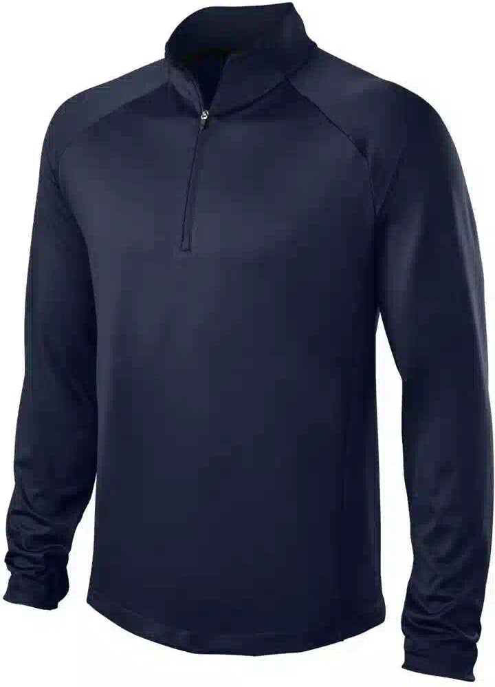 Evoshield Men’s Midweight Quarter Zip Pullover Top Wb6047603 - Navy