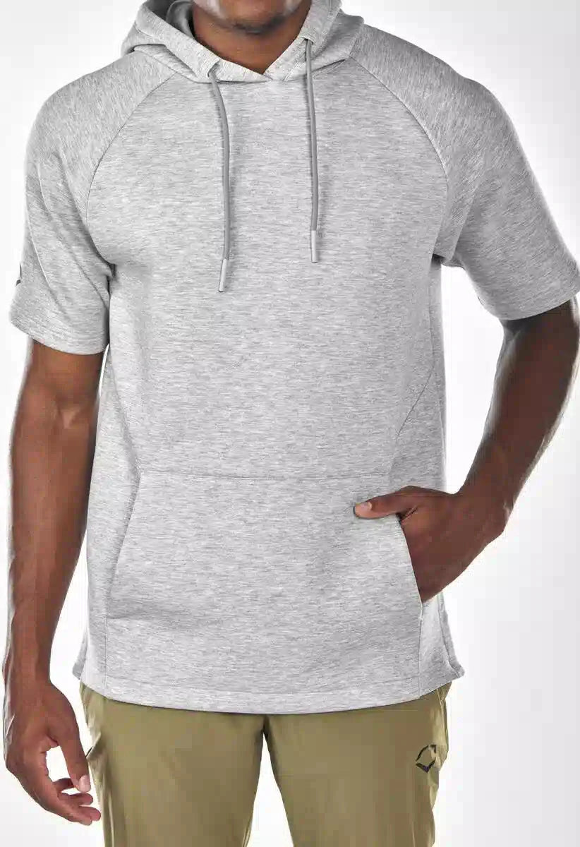Evoshield Men’s Pro Team Short Sleeve Hoodie 2.0 Wb6031402 - Heather Gray