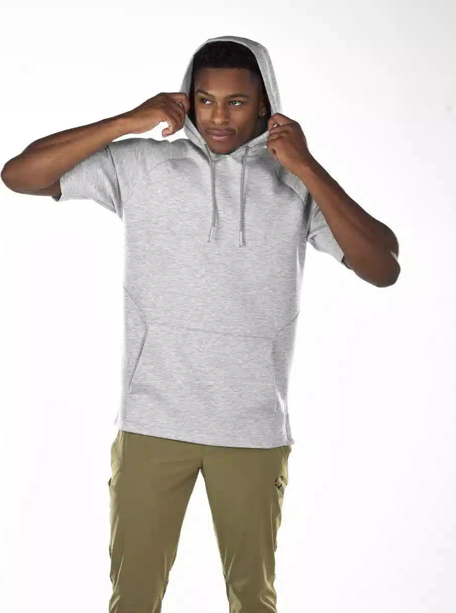 Evoshield Men’s Pro Team Short Sleeve Hoodie 2.0 Wb6031402 - Heather Gray
